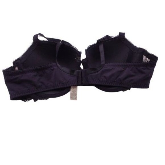NEW Dorina Celine Demi Bra Non Padded Lace Underwire Bra Size 44B Black - Picture 2 of 5
